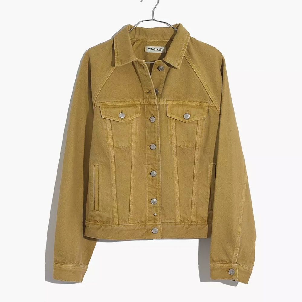 Madewell Raglan Oversized Jean Jacket